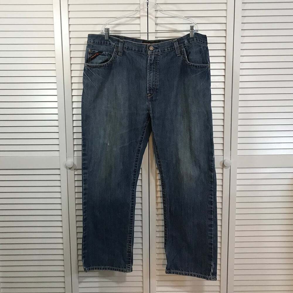 Ariat Work FR Men 42x30 M4 Low Rise Boot Cut Flame Resistant Jeans